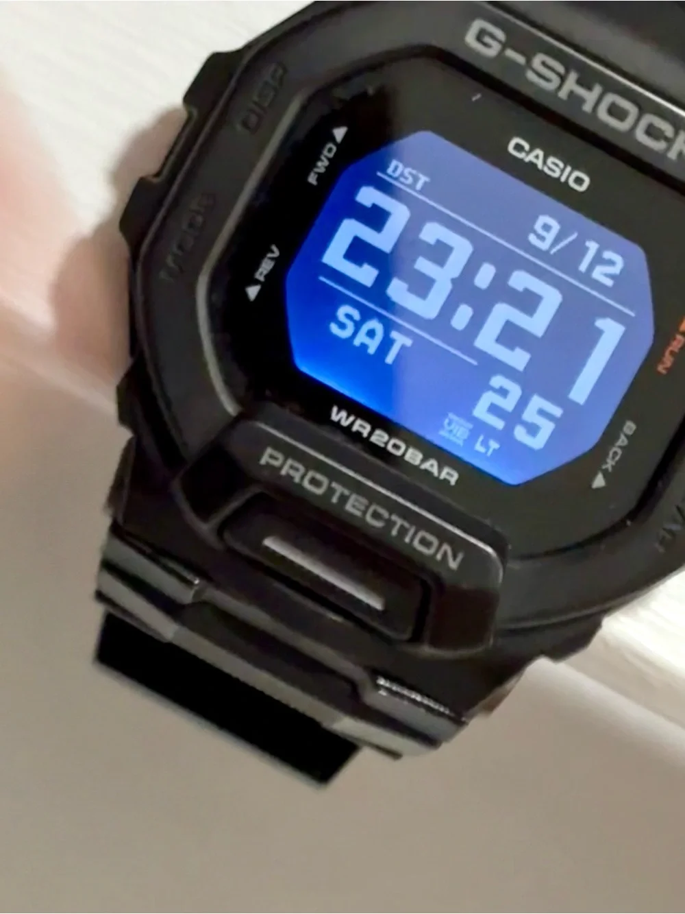 CASIO G-SHOCK Quartz Black Watch 3506/GBD-200/GB9199
